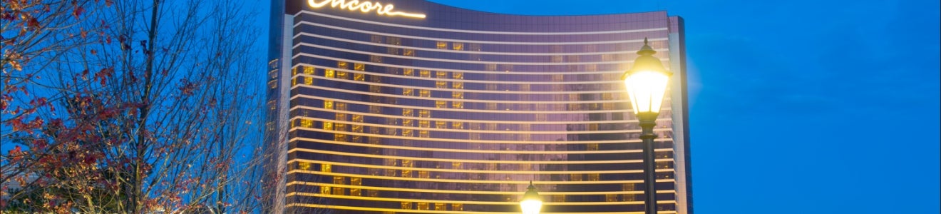 Encore Boston Harbor building facade CNS Summit 2026